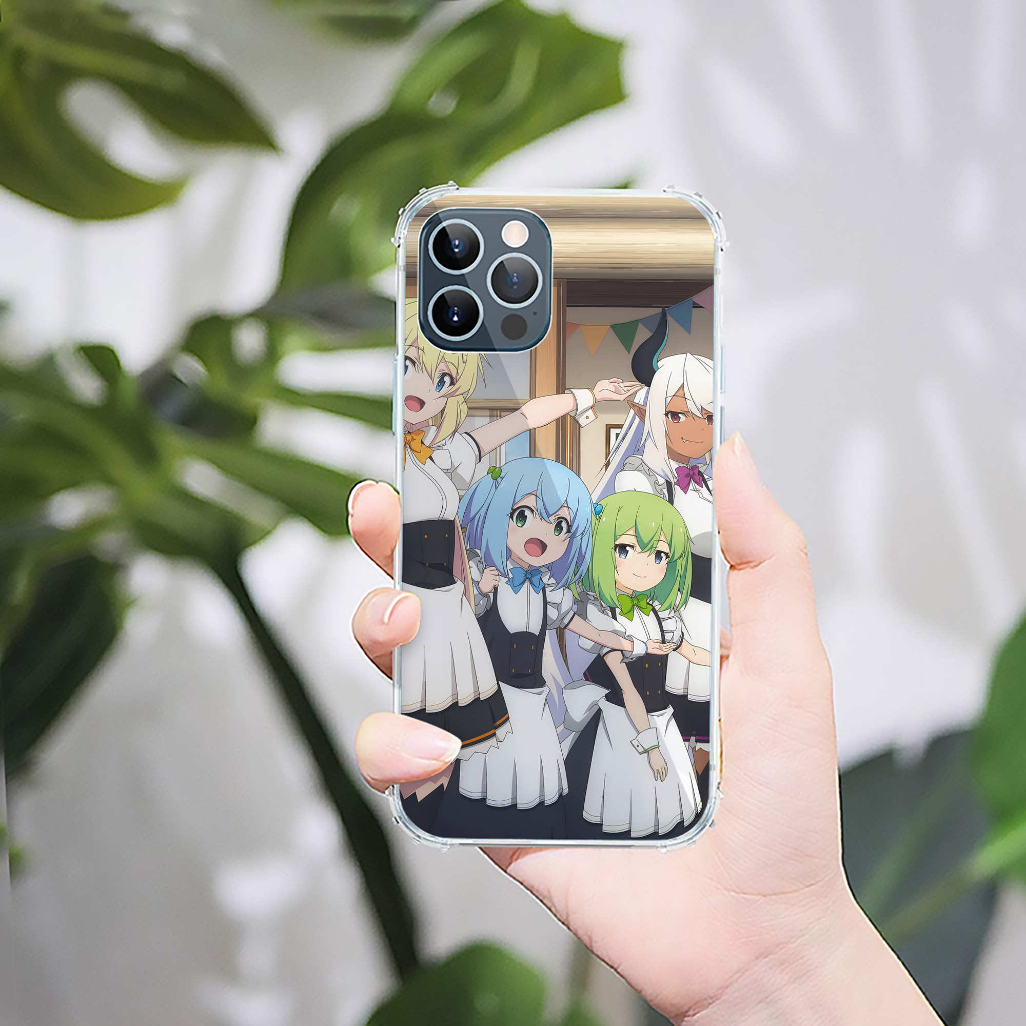 （画像用） 転スラ Regarding Reincarnated to Slime 【iPhone 12シリーズ対応】透明スマホケース（クリアソフトケース）